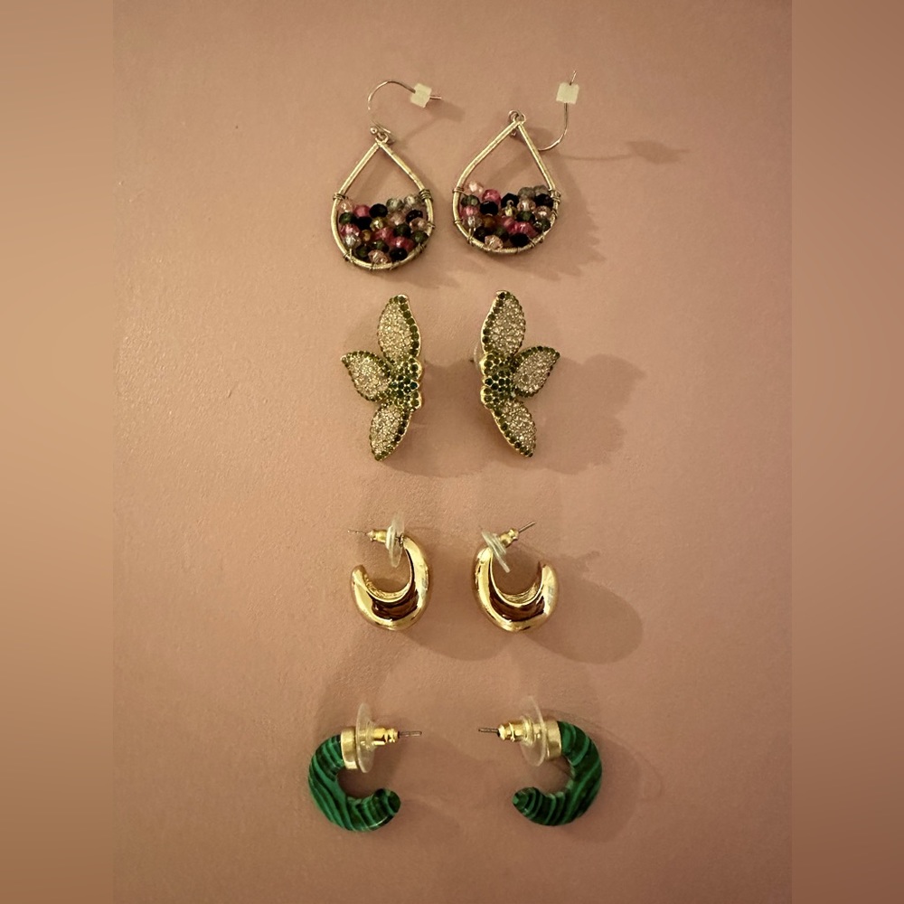 Earring bundle from various stores